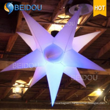 Factory Event Stage Party Decoration Cloud Jellyfish Lighted Inflatable Star
